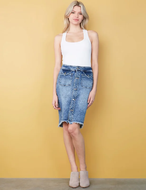 Hampton Denim Skirt