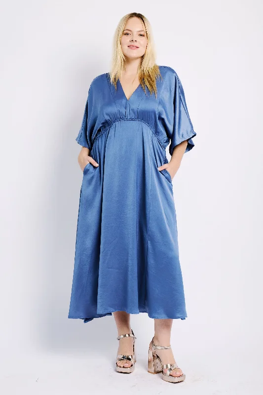 Joy Kaftan in Delft Blue