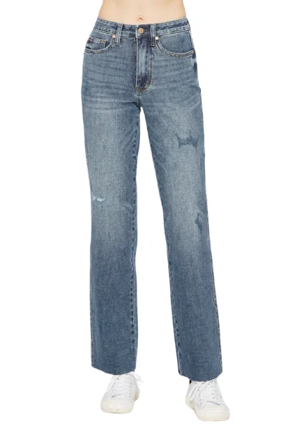 Judy Blue Jayce HW Straight Jeans